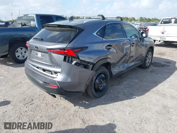 2021 Lexus NX with VIN JTJDARBZ3M2179138, listed as a IAAI auction lot 41720034 with 38,873 mi miles. Bid and sale history available at carsss.com. Image 4.