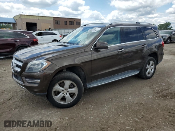 2014 Mercedes-Benz GL 450 with VIN 4JGDF7CEXEA400936, listed as a Copart auction lot 58855325 with 163,358 mi miles and Clean title. Bid and sale history available at DreamBid. Image 1.
