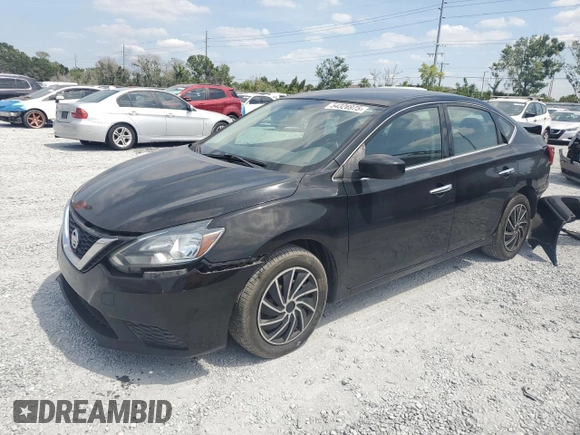 2017 Nissan Sentra SV with VIN 3N1AB7AP1HL653294, listed as a Copart auction lot 54326975 with 114,366 mi miles and Salvage Title. Bid and sale history available at carsss.com. Image 1.