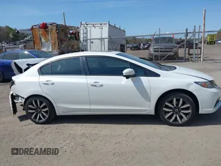 2015 Honda Civic EX-L with VIN 19XFB2F96FE255743, listed as a IAAI auction lot 42083156 with Not Provided miles and . Bid and sale history available at DreamBid. Image 12.