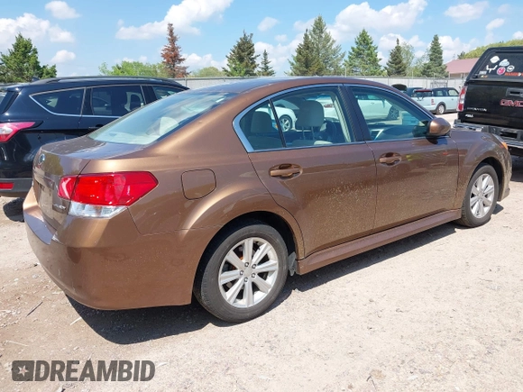 2011 Subaru Legacy Premium with VIN 4S3BMCC68B3232975, listed as a IAAI auction lot 42268258 with 92,305 mi miles and . Bid and sale history available at DreamBid. Image 4.