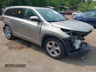2014 Toyota Highlander Limited with VIN 5TDDKRFH7ES032249, listed as a IAAI auction lot 42414631 with 166,755 mi miles and . Bid and sale history available at DreamBid. Image 1.