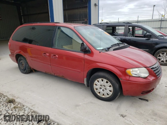 2006 Chrysler Town & Country LWB LX with VIN 1A4GP44R86B752806, listed as a Copart auction lot 52394904 with 0 mi miles and Non Repairable. Bid and sale history available at carsss.com. Image 4.