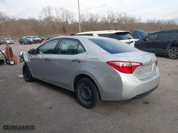 2016 Toyota Corolla L with VIN 5YFBURHE4GP486538, listed as a IAAI auction lot 41558789 with 166,106 mi miles. Bid and sale history available at carsss.com. Image 3.