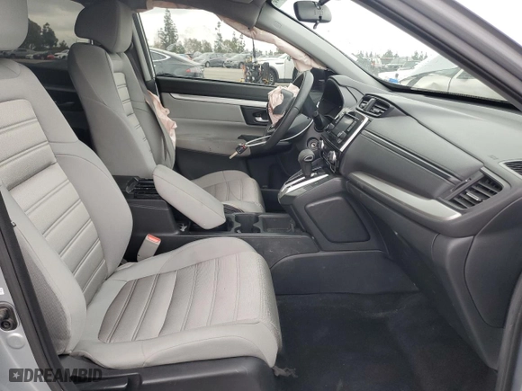 2017 Honda CR-V LX with VIN 2HKRW5H38HH401540, listed as a Copart auction lot 53505555 with 64,013 mi miles and Salvage Title. Bid and sale history available at carsss.com. Image 7.