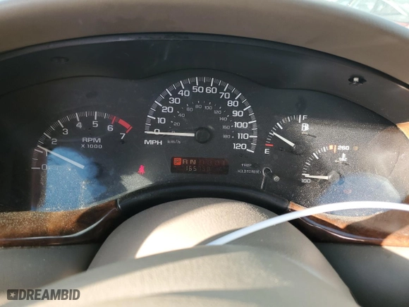 2000 Chevrolet Malibu LS with VIN 1G1NE52J6Y6220660, listed as a Copart auction lot 47075485 with 165,750 mi miles and Salvage Title. Bid and sale history available at carsss.com. Image 9.
