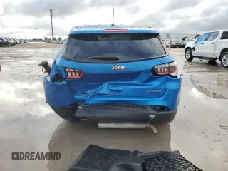 2017 Jeep Compass Sport with VIN 3C4NJCAB2HT690739, listed as a Copart auction lot 85103254 with 120,510 mi miles and Salvage Title. Bid and sale history available at carsss.com. Image 6.