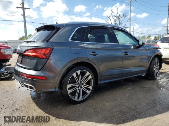 2018 Audi SQ5 Prestige with VIN WA1C4AFY2J2210541, listed as a Copart auction lot 78900774 with Not Provided miles and Non Repairable. Bid and sale history available at DreamBid. Image 3.