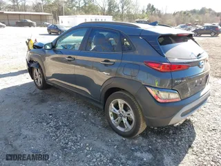 2023 Hyundai Kona SEL with VIN KM8K6CAB4PU019528, listed as a IAAI auction lot 41701685 with 39,461 mi miles. Bid and sale history available at carsss.com. Image 3.