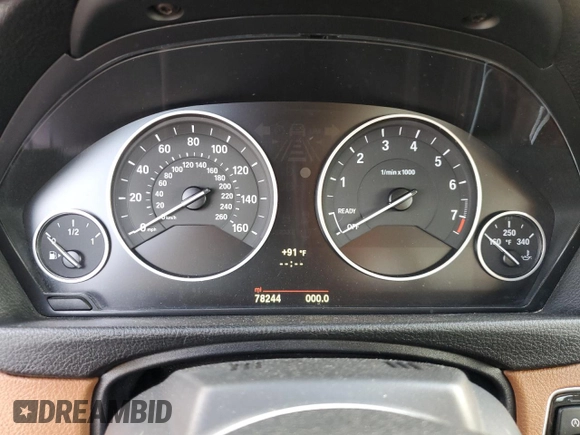 2014 BMW 4 Series 428i xDrive with VIN WBA3T1C54EPS98291, listed as a Copart auction lot 73834614 with 78,244 mi miles and Non Repairable. Bid and sale history available at carsss.com. Image 9.