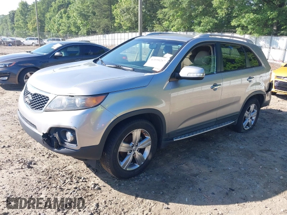 2013 Kia Sorento EX with VIN 5XYKU4A6XDG345785, listed as a IAAI auction lot 42199217 with 245,900 mi miles and . Bid and sale history available at DreamBid. Image 18.