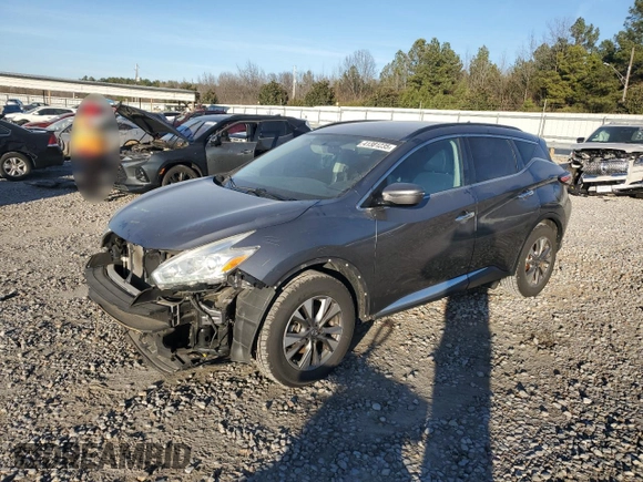 2016 Nissan Murano Platinum z VIN 5N1AZ2MG1GN105989, wystawiony jako Copart lot #41381235 z przebiegiem 92 150 mil mil oraz Szkoda całkowita • Salvage title. Historia ofert i sprzedaży dostępna na DreamBid. Obrazek 1.