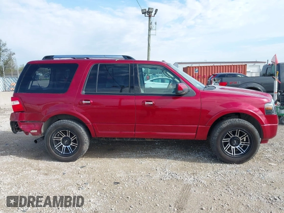 2014 Ford Expedition Limited with VIN 1FMJU2A59EEF11680, listed as a IAAI auction lot 42085676 with 112,027 mi miles and . Bid and sale history available at DreamBid. Image 13.