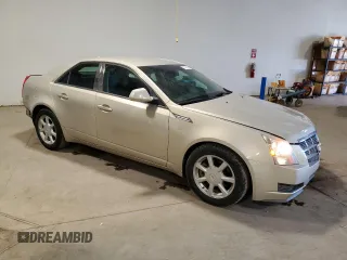 2009 Cadillac CTS RWD w/1SA with VIN 1G6DF577890147893, listed as a Copart auction lot 77416424 with 102,917 mi miles and Salvage Title. Bid and sale history available at carsss.com. Image 4.