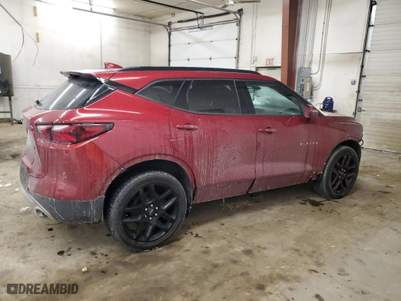 2019 Chevrolet Blazer with VIN 3GNKBCRS5KS684927, listed as a Copart auction lot 45094605 with 69,392 mi miles and Salvage Title. Bid and sale history available at carsss.com. Image 3.