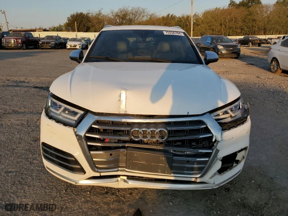 2018 Audi SQ5 Prestige with VIN WA1C4AFY6J2024596, listed as a Copart auction lot 75256704 with 86,455 mi miles and Salvage Title. Bid and sale history available at carsss.com. Image 5.