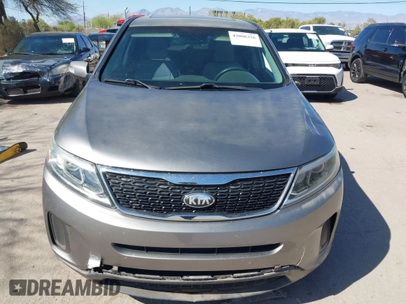 2014 Kia Sorento LX with VIN 5XYKT3A6XEG480411, listed as a IAAI auction lot 42008356 with 137,435 mi miles and . Bid and sale history available at DreamBid. Image 12.