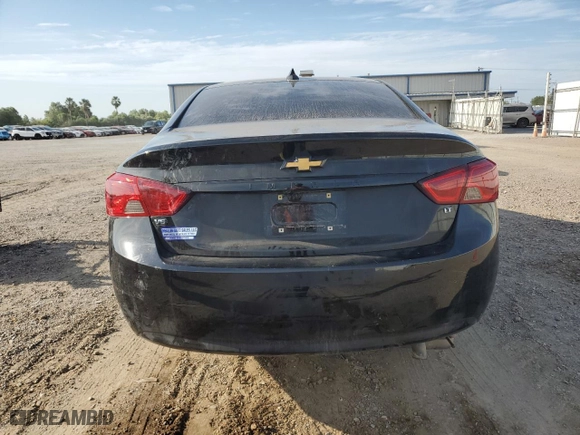 2018 Chevrolet Impala LT with VIN 2G1105S35J9128064, listed as a Copart auction lot 53854895 with 156,684 mi miles and Clean Title. Bid and sale history available at carsss.com. Image 6.