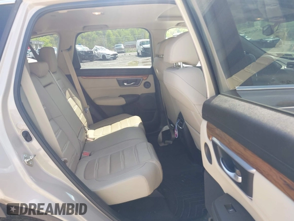 2017 Honda CR-V Touring with VIN 5J6RW2H91HL013526, listed as a IAAI auction lot 42181848 with 108,126 mi miles and . Bid and sale history available at carsss.com. Image 8.