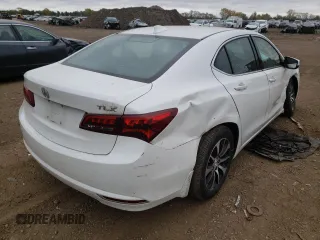 2015 Acura TLX Tech with VIN 19UUB1F5XFA011855, listed as a Copart auction lot 63640592 with 91,546 mi miles. Bid and sale history available at carsss.com. Image 4.