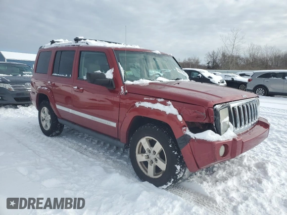 2006 Jeep Commander Limited with VIN 1J8HG58N86C337575, listed as a Copart auction lot 44601315 with 142,922 mi miles and Clean title. Bid and sale history available at DreamBid. Image 4.