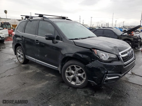 2018 Subaru Forester Touring with VIN JF2SJAWC7JH448527, listed as a Copart auction lot 49132285 with 107,565 mi miles and Salvage Title. Bid and sale history available at carsss.com. Image 4.