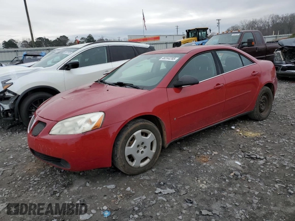 2007 Pontiac G6 1SV Value Leader with VIN 1G2ZF58B574103222, listed as a Copart auction lot 46244285 with 280,237 mi miles and Salvage Title. Bid and sale history available at carsss.com. Image 1.