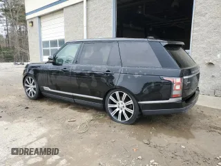 2014 Land Rover Range Rover Supercharged with VIN SALGS3TF5EA185652, listed as a Copart auction lot 47653475 with 129,582 mi miles and Clean title. Bid and sale history available at DreamBid. Image 2.