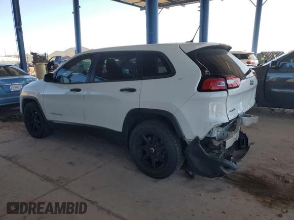 2016 Jeep Cherokee Altitude with VIN 1C4PJMAS3GW338230, listed as a Copart auction lot 52555605 with 107,732 mi miles and Salvage title. Bid and sale history available at DreamBid. Image 2.