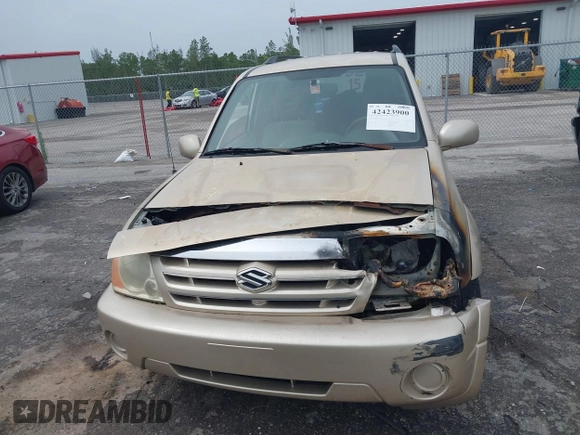 2006 Suzuki XL7 with VIN JS3TY92V764100229, listed as a IAAI auction lot 42423900 with Not provided miles and . Bid and sale history available at DreamBid. Image 6.