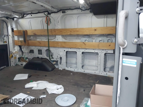 2018 Ford Transit with VIN 1FTYE1YM9JKB54102, listed as a IAAI auction lot 41538430 with 301,078 mi miles and . Bid and sale history available at carsss.com. Image 8.