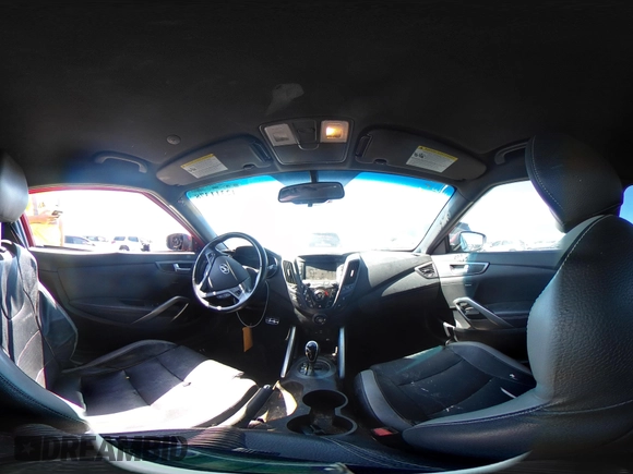 2016 Hyundai Veloster Turbo with VIN KMHTC6AE6GU294648, listed as a IAAI auction lot 42311378 with 94,552 mi miles and . Bid and sale history available at DreamBid. Image 18.