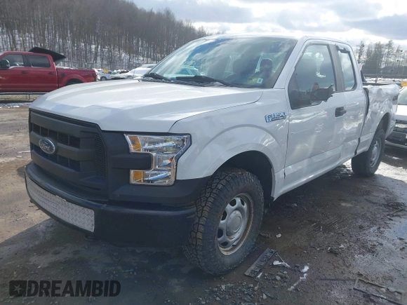 2017 Ford F-150 XL with VIN 1FTFX1EF9HFC85427, listed as a IAAI auction lot 41595903 with 176,235 mi miles. Bid and sale history available at carsss.com. Image 22.