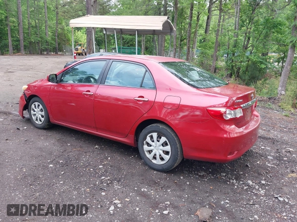 2011 Toyota Corolla L with VIN 2T1BU4EE3BC597999, listed as a IAAI auction lot 42192116 with 207,499 mi miles. Bid and sale history available at carsss.com. Image 3.