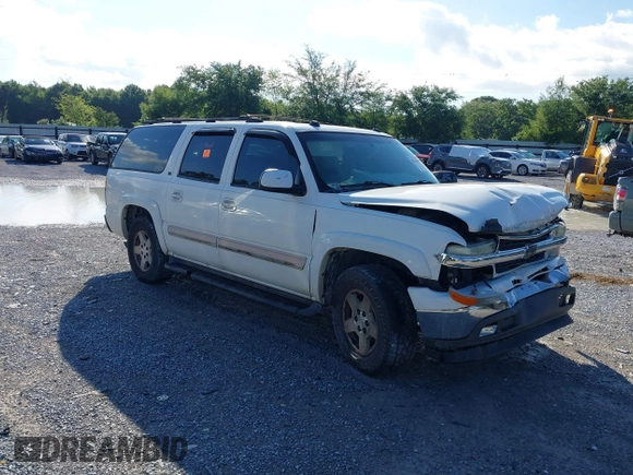2005 Chevrolet Suburban LS with VIN 3GNEC16Z05G125924, listed as a IAAI auction lot 42241502 with 204,435 mi miles and . Bid and sale history available at DreamBid. Image 1.
