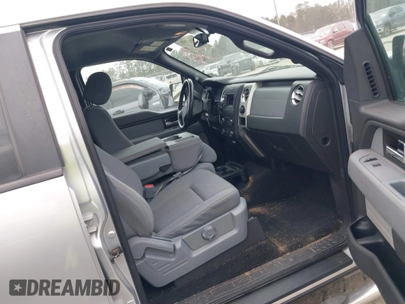 2014 Ford F-150 XL with VIN 1FTFW1CF9EFA40824, listed as a IAAI auction lot 41843053 with 124,613 mi miles. Bid and sale history available at carsss.com. Image 5.