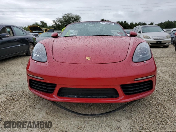2019 Porsche 718 Boxster z VIN WP0CA2A84KS211137, wystawiony jako Copart lot #74693094 z przebiegiem Nie podano mil oraz Nie do naprawy • Non repairable. Historia ofert i sprzedaży dostępna na DreamBid. Obrazek 5.