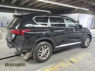 2020 Hyundai Santa Fe SE with VIN 5NMS23AD6LH164721, listed as a Copart auction lot 57480395 with 183,471 mi miles and Salvage title. Bid and sale history available at DreamBid. Image 3.