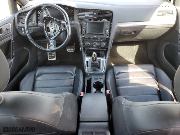 2019 Volkswagen Golf R with VIN WVWVA7AU5KW209764, listed as a Copart auction lot 48469115 with 0 mi miles and Salvage Title. Bid and sale history available at carsss.com. Image 8.