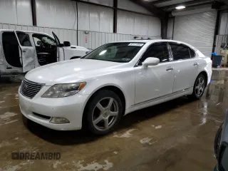 2008 Lexus LS 600h L z VIN JTHDU46F985004120, wystawiony jako Copart lot #48121885 z przebiegiem 165 484 mil mil oraz Tytuł czysty. Historia ofert i sprzedaży dostępna na DreamBid. Obrazek 1.