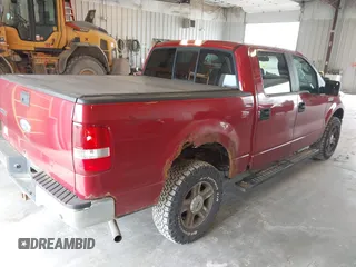 2007 Ford F-150 XLT with VIN 1FTPW14V57FA56628, listed as a IAAI auction lot 42103571 with 125,537 mi miles. Bid and sale history available at carsss.com. Image 4.