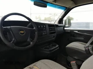 2011 Chevrolet Express Cargo Van with VIN 1GCWGFBA4B1130889, listed as a IAAI auction lot 42071892 with 340,031 mi miles. Bid and sale history available at carsss.com. Image 5.