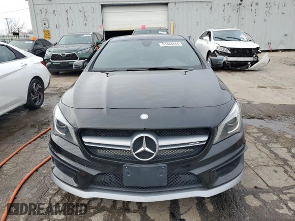2015 Mercedes-Benz CLA 45 AMG with VIN WDDSJ5CB3FN184383, listed as a Copart auction lot 81484544 with 71,880 mi miles and Clean Title. Bid and sale history available at DreamBid. Image 5.