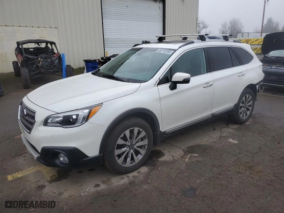 2017 Subaru Outback Touring with VIN 4S4BSATC7H3402229, listed as a Copart auction lot 88716185 with 46,436 mi miles and Salvage Title. Bid and sale history available at carsss.com. Image 1.