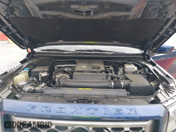 2022 Nissan Frontier SV with VIN 1N6ED1EK8NN633198, listed as a IAAI auction lot 42075607 with 99,512 mi miles and . Bid and sale history available at DreamBid. Image 10.