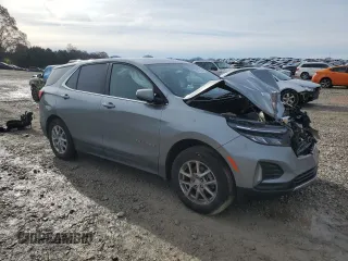 2024 Chevrolet Equinox LT with VIN 3GNAXKEG6RS104278, listed as a Copart auction lot 84972154 with 49,242 mi miles and Salvage Title. Bid and sale history available at DreamBid. Image 4.