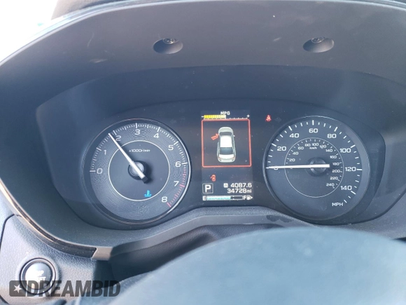 2020 Subaru Impreza z VIN 4S3GKAB69L3604276, wystawiony jako Copart lot #55630385 z przebiegiem 34 728 mil mil oraz Szkoda całkowita • Salvage title. Historia ofert i sprzedaży dostępna na DreamBid. Obrazek 9.