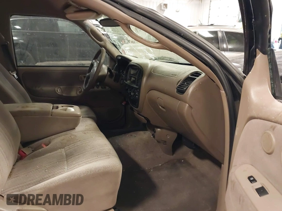 2001 Toyota Tundra SR5 with VIN 5TBRT34131S169696, listed as a IAAI auction lot 41481456 with 215,679 mi miles and . Bid and sale history available at DreamBid. Image 5.