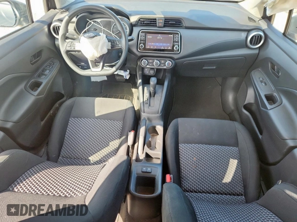 2024 Nissan Versa S with VIN 3N1CN8DV4RL895062, listed as a Copart auction lot 61569345 with 7,170 mi miles and Salvage title. Bid and sale history available at DreamBid. Image 8.