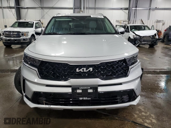 2024 Kia Sorento SX Prestige with VIN KNDRKDLG3R5247126, listed as a Copart auction lot 55260115 with 17,154 mi miles and Salvage title. Bid and sale history available at DreamBid. Image 5.